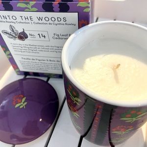 L'or de Seraphine x Cynthia Rowley INTO THE WOODS Ceramic Jar Scented Candle NEW